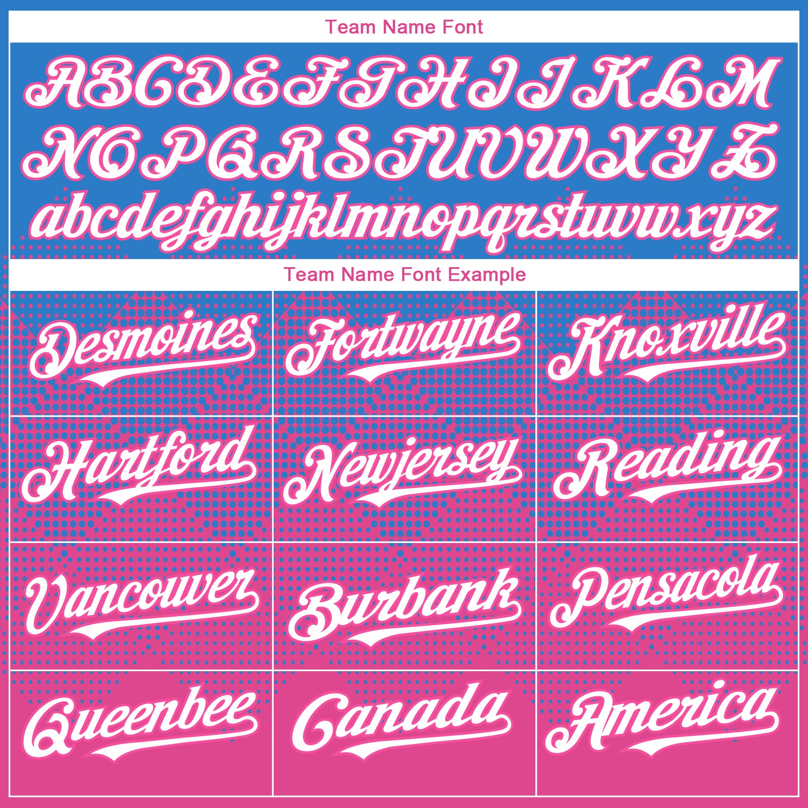 Custom Electric Blue White-Pink 3D Gradient Square Shape Authentic Baseball Jersey