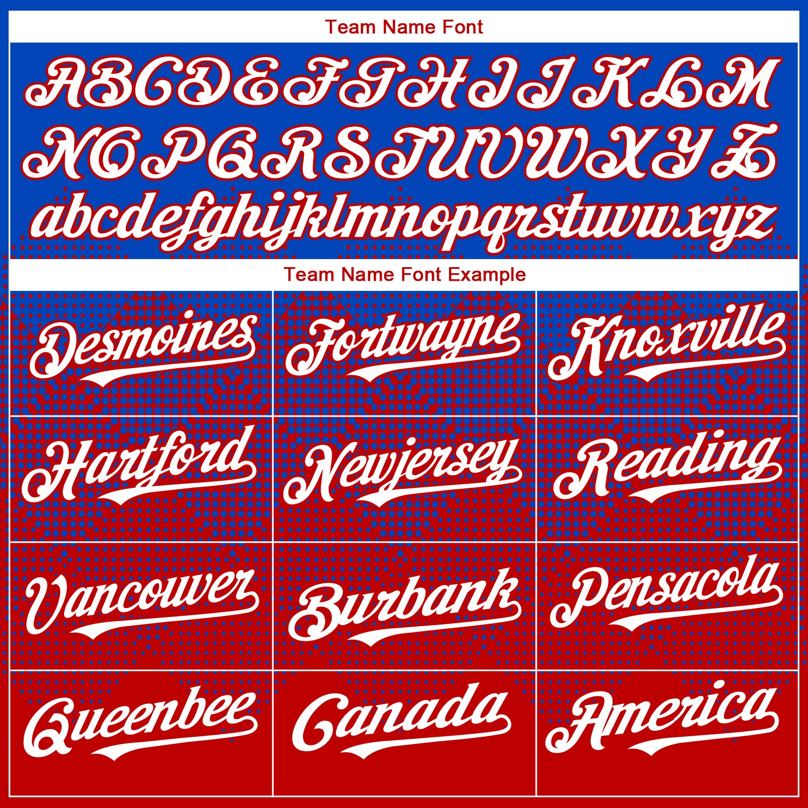 Custom Thunder Blue White-Red 3D Gradient Square Shape Authentic Baseball Jersey