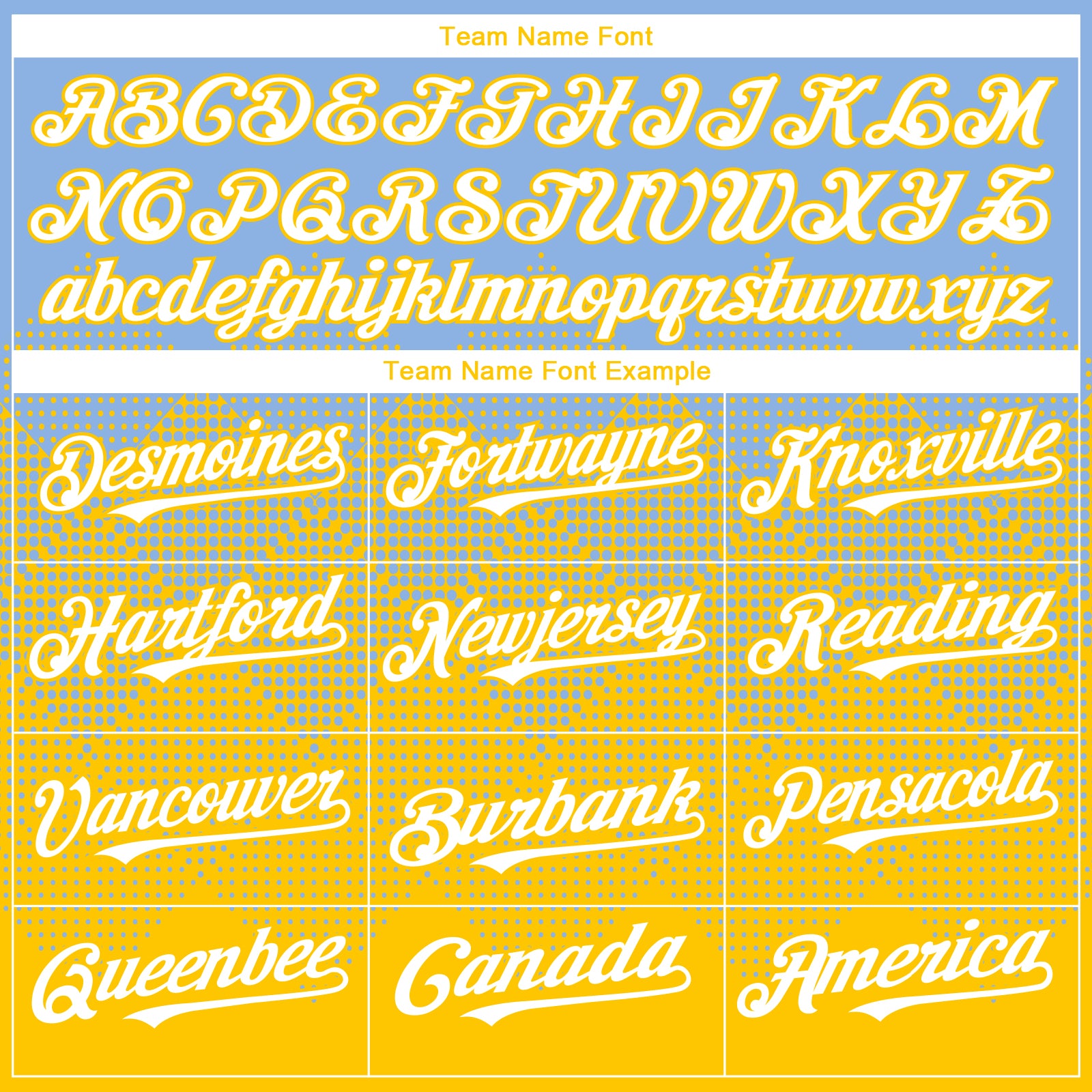 Custom Light Blue White-Yellow 3D Gradient Square Shape Authentic Baseball Jersey