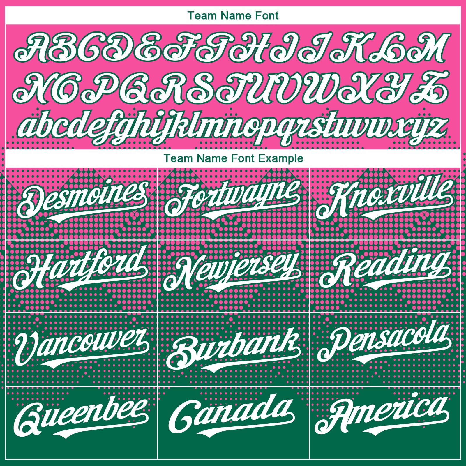 Custom Pink White-Kelly Green 3D Gradient Square Shape Authentic Baseball Jersey