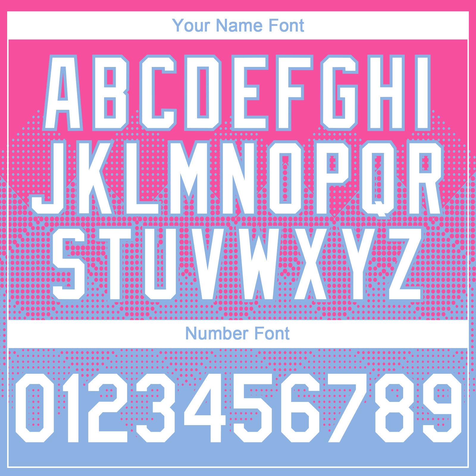 Custom Pink White-Light Blue 3D Gradient Square Shape Authentic Baseball Jersey