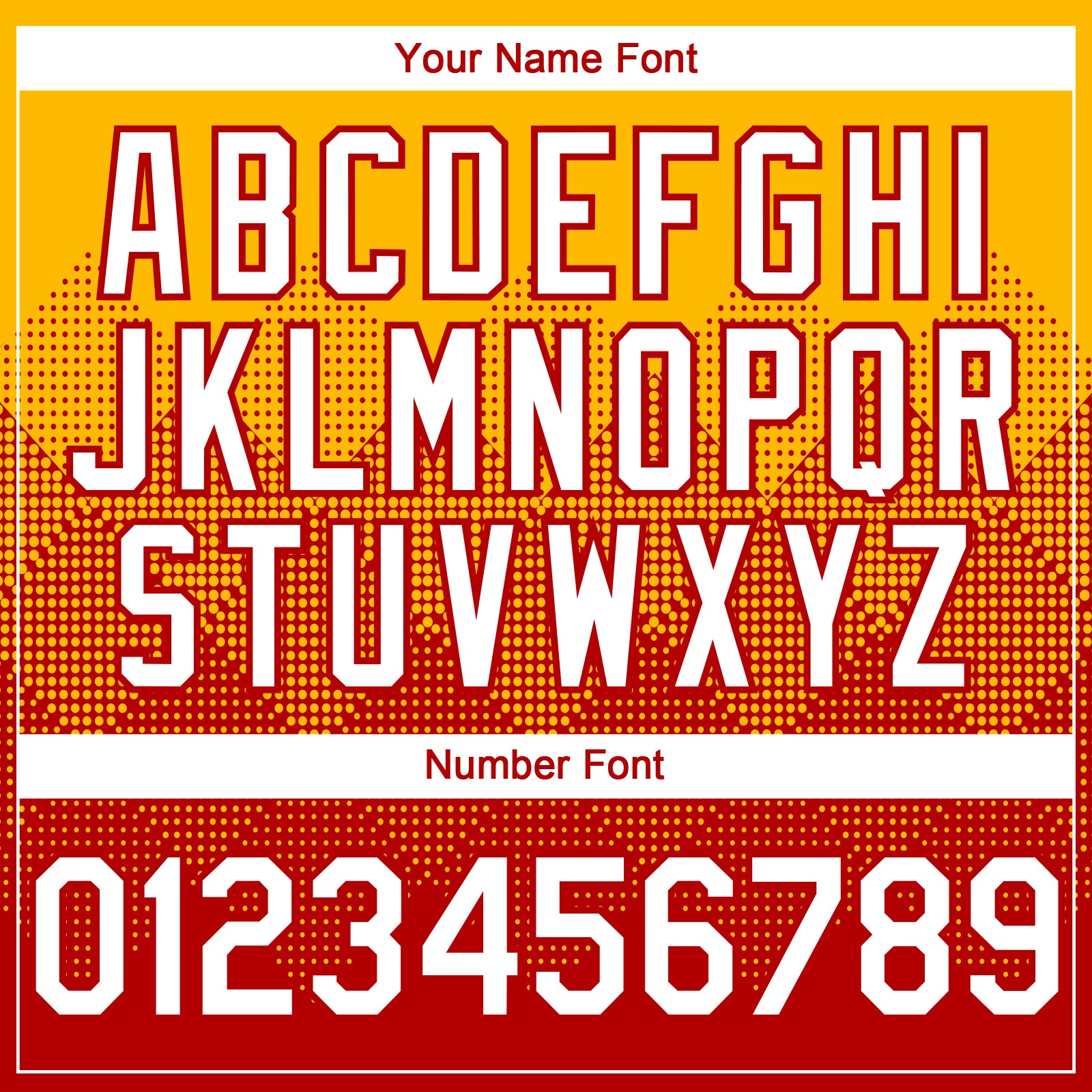 Custom Gold White-Red 3D Gradient Square Shape Authentic Baseball Jersey