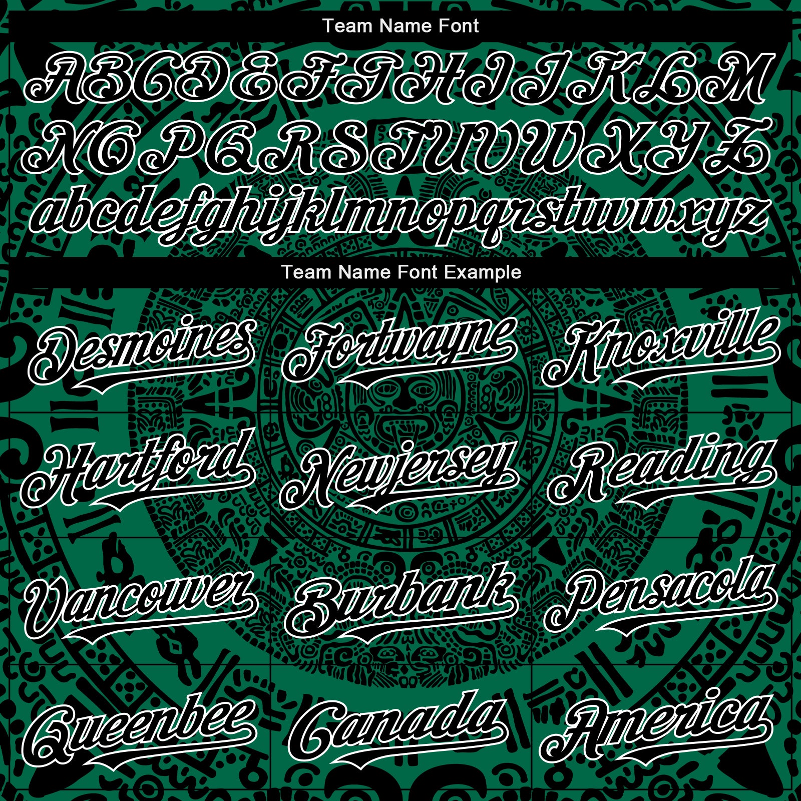 Custom Kelly Green Black-White 3D Mexico Authentic Baseball Jersey