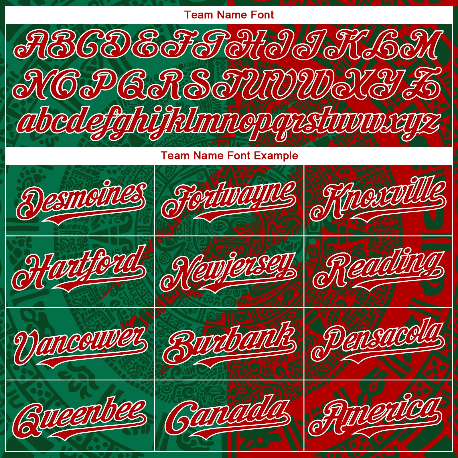 Custom Red Green Kelly Green-White 3D Mexico Scratch Authentic Baseball Jersey