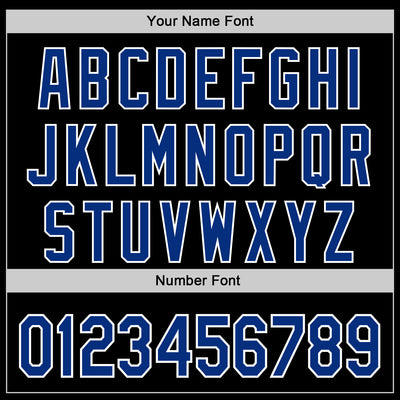 Custom Black Royal Red-White 3D Patriotic American Flag Authentic Baseball Jersey