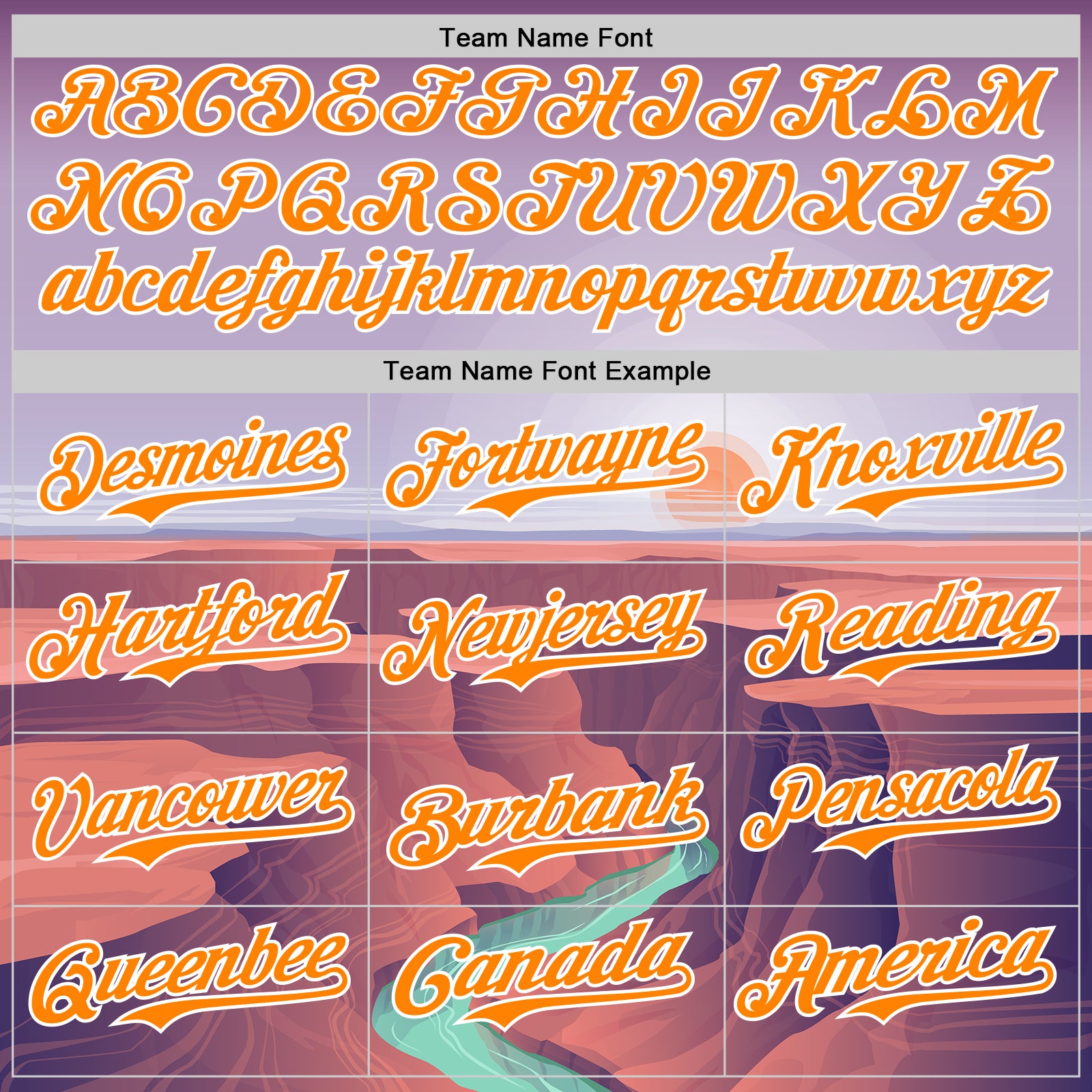 Custom Purple Bay Orange-White 3D Pattern Design Patriotic American Symbol Grand Canyon And Colorado River Authentic Baseball Jersey