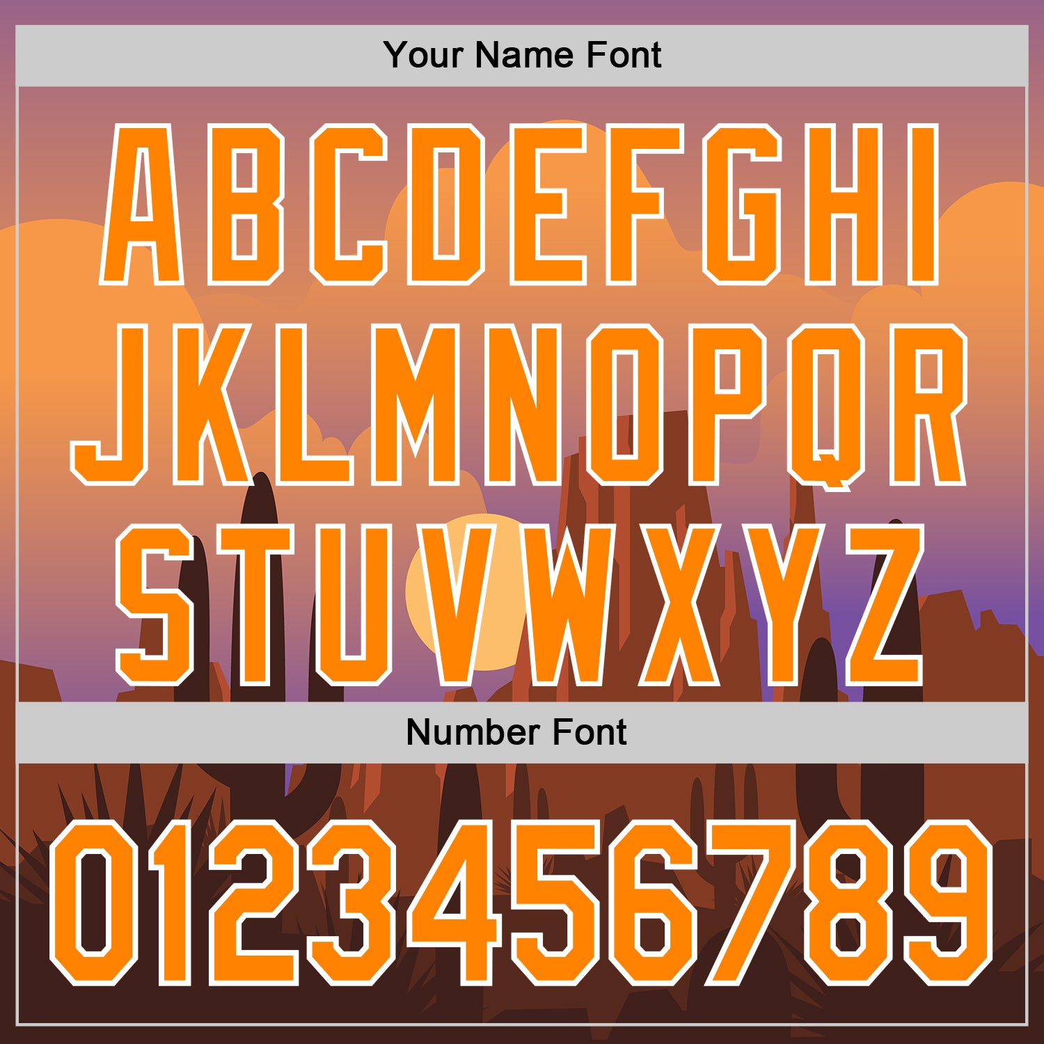 Custom Purple Bay Orange-White 3D Pattern Design Patriotic American Symbol Desert Authentic Baseball Jersey