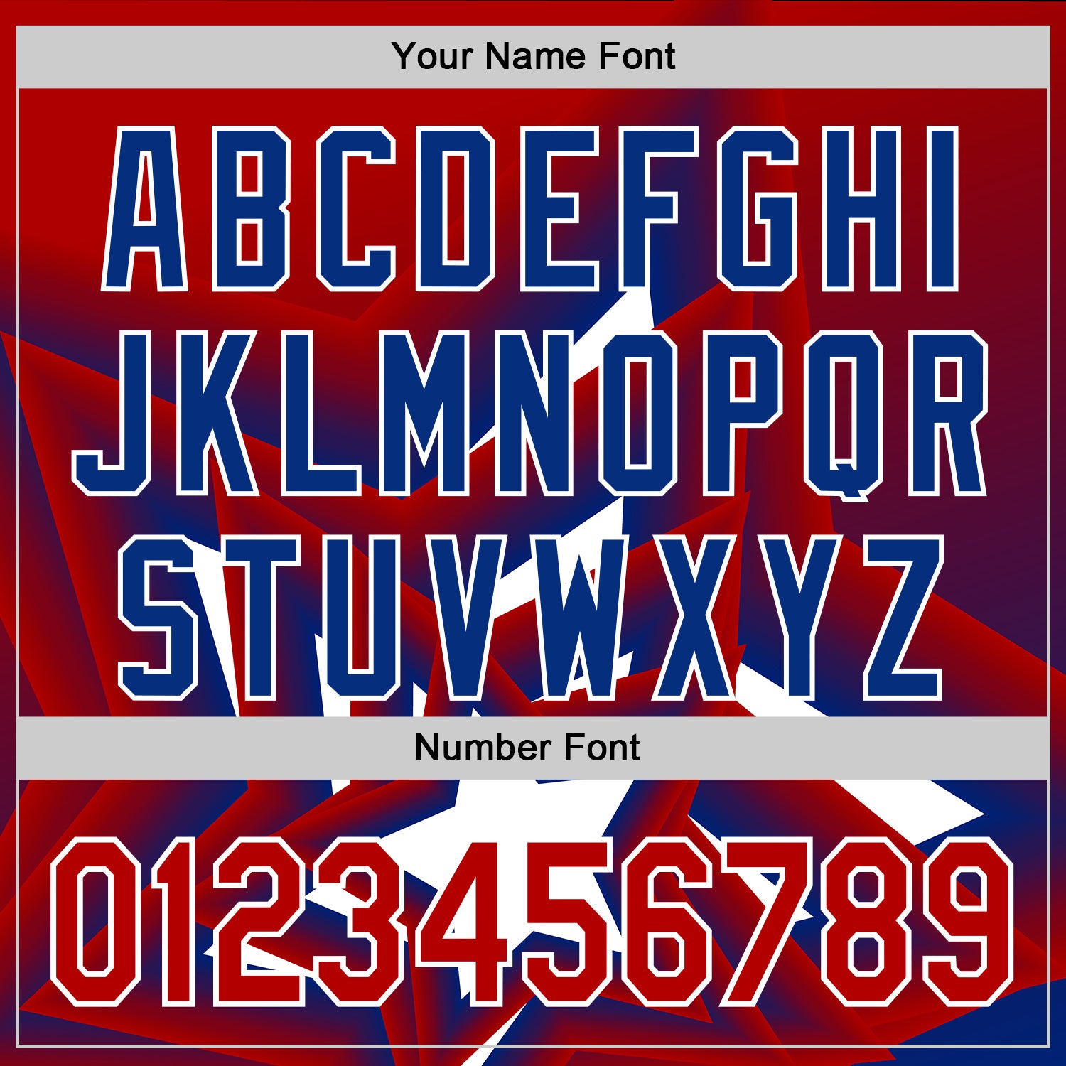 Custom Red Royal-White 3D Patriotic American Flag And Star Authentic Baseball Jersey