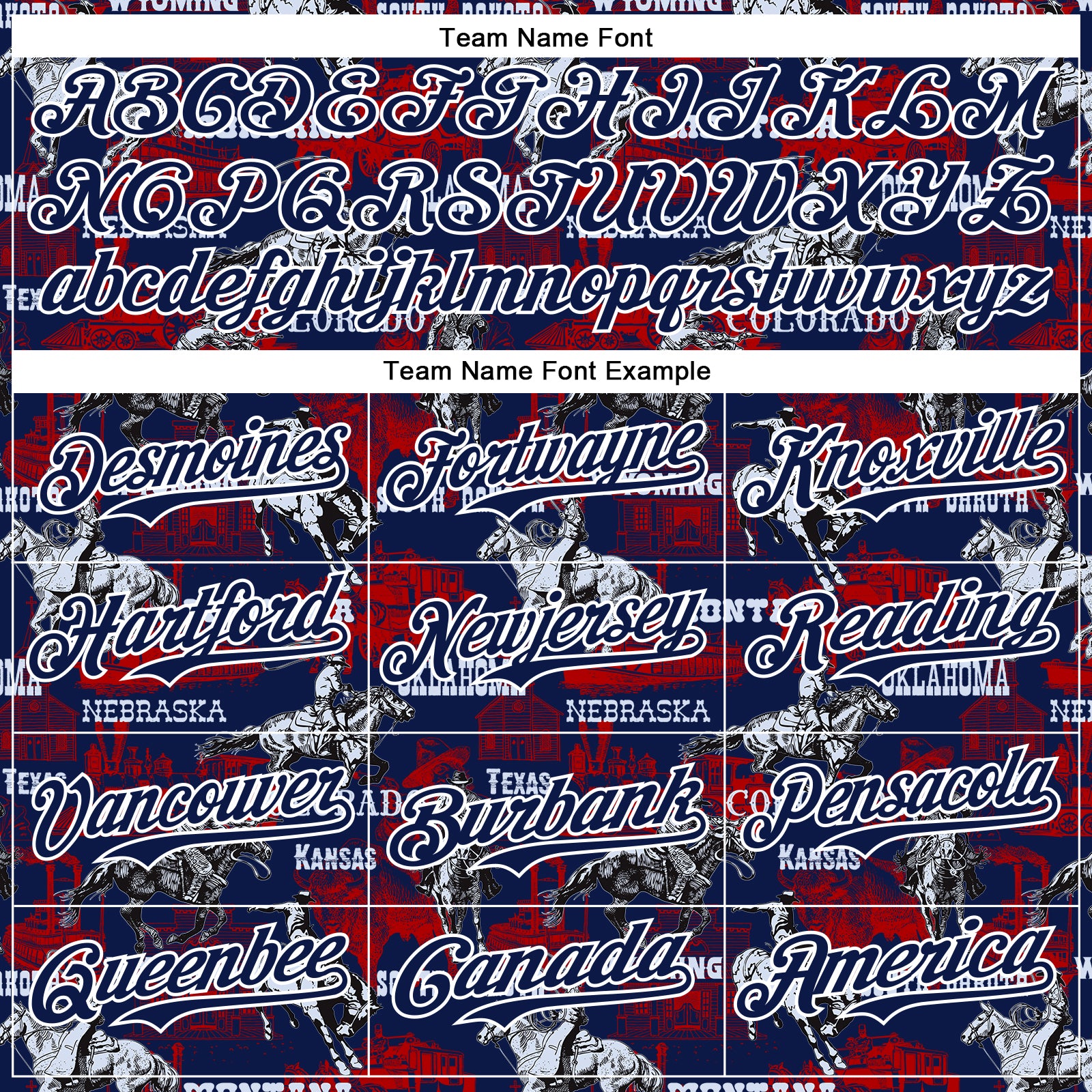 Custom Navy White 3D Pattern Design Patriotic American Spirit Rodeo Cowboy Authentic Baseball Jersey