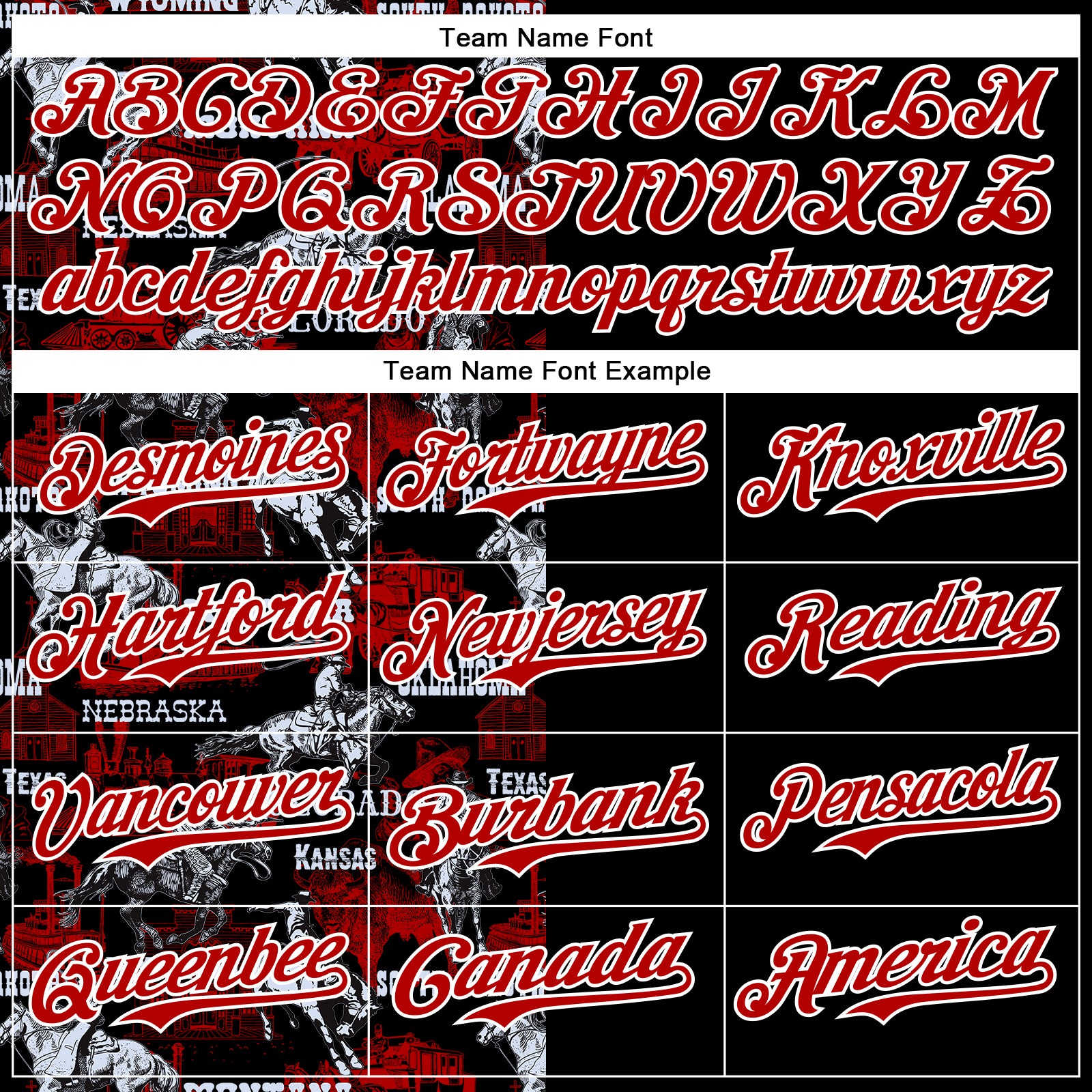 Custom Black Red-White 3D Pattern Design Patriotic American Spirit Rodeo Cowboy Authentic Baseball Jersey