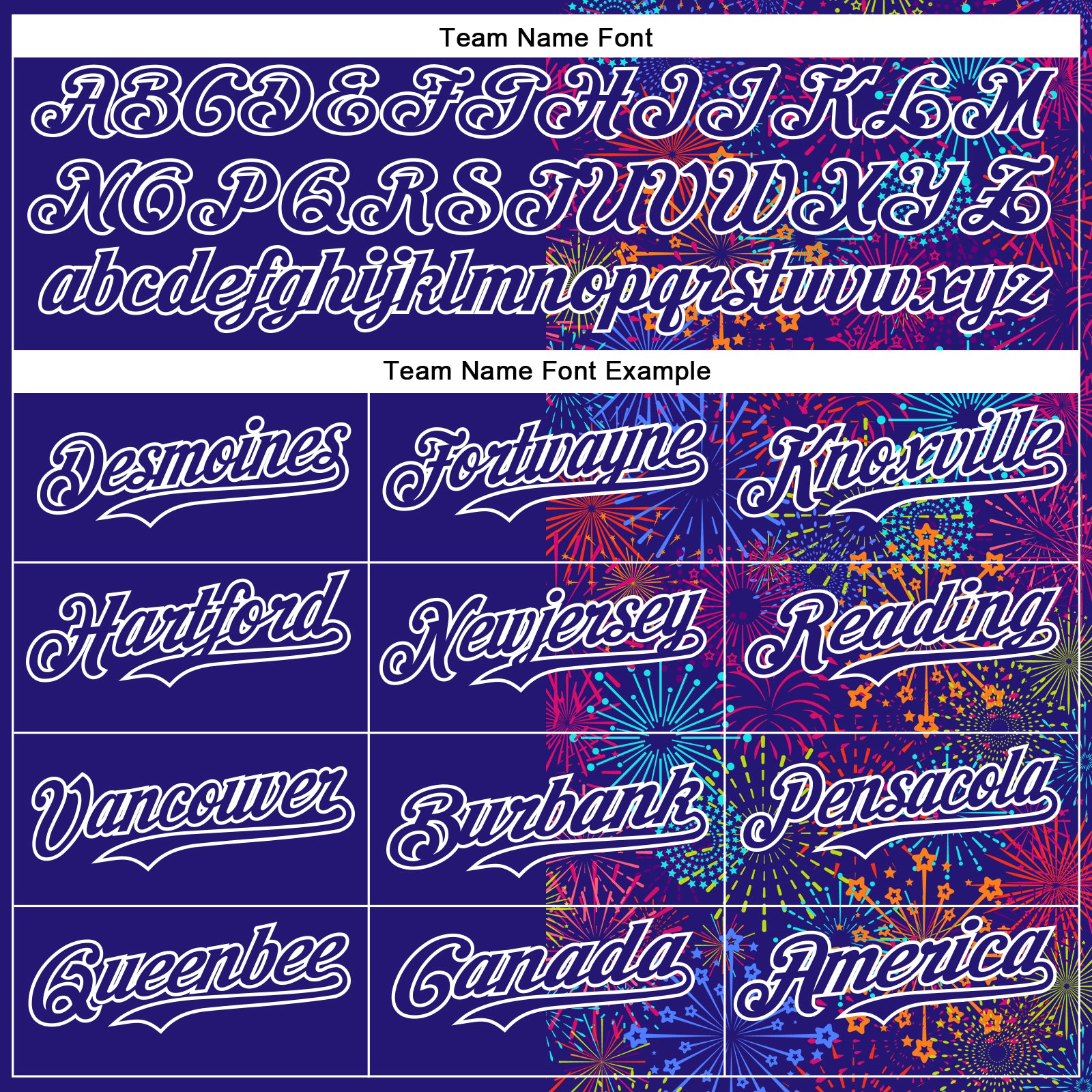 Custom Dark Purple White 3D Pattern Design Patriotic American Spirit Firework Authentic Baseball Jersey