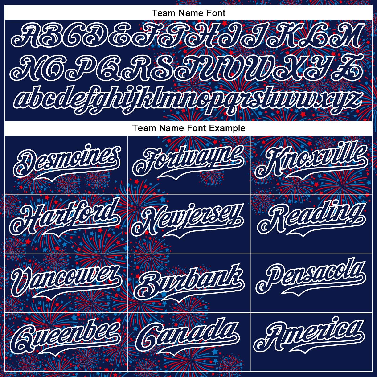 Custom Navy White 3D Pattern Design Patriotic American Spirit Firework Authentic Baseball Jersey