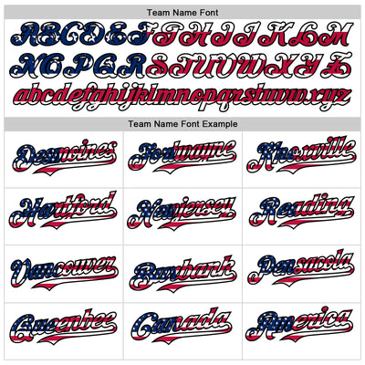 Custom White Gray Pinstripe USA Flag-Black 3D Patriotic American Symbol Statue of Liberty Authentic Baseball Jersey