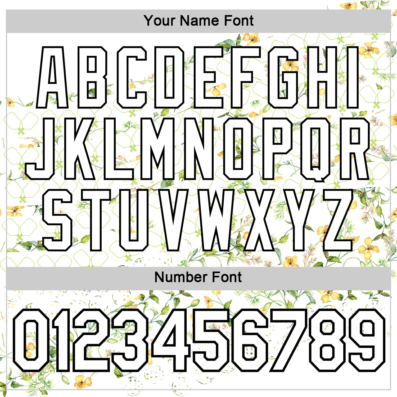 Custom White Black 3D Pickleball Paddles Balls Floral Performance T-Shirt