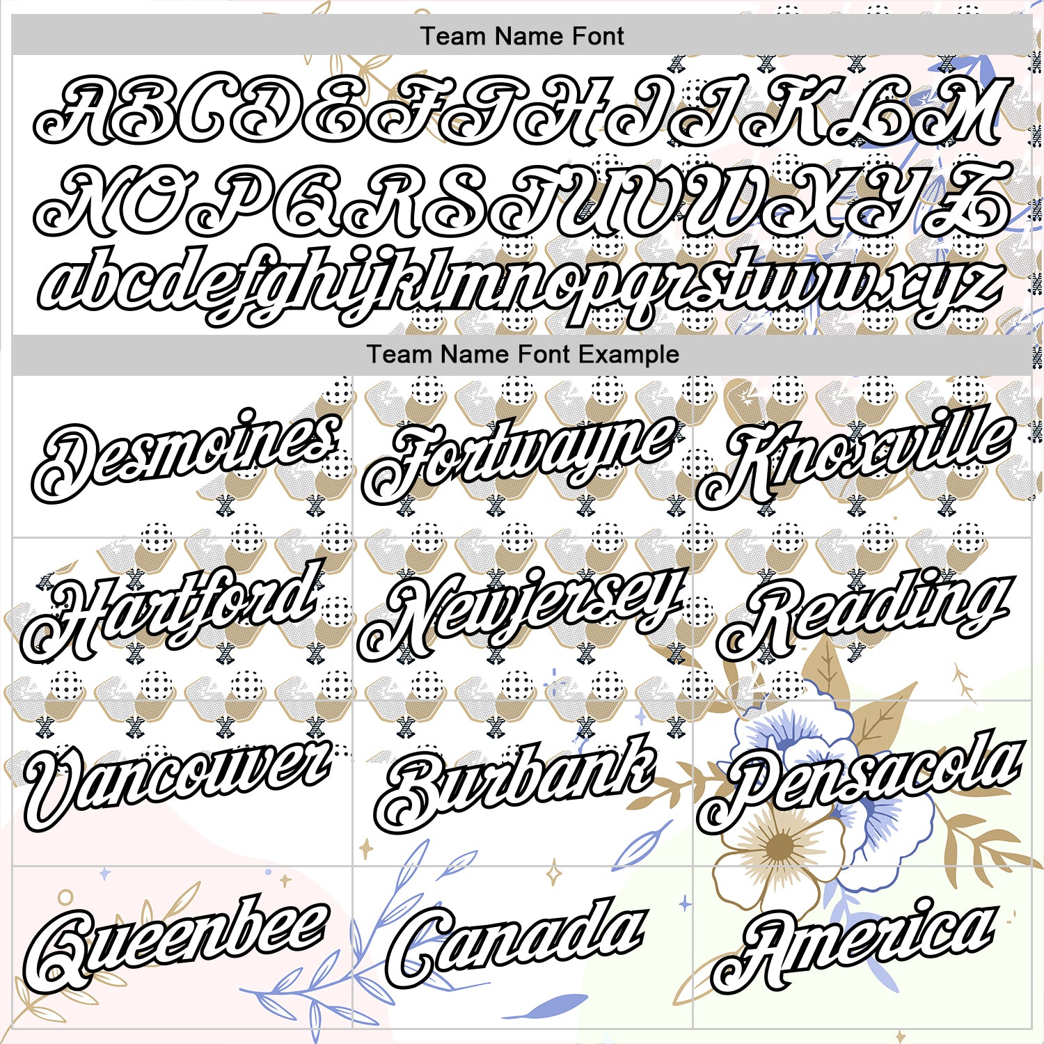 Custom White Black 3D Pickleball Paddles Balls Floral Performance T-Shirt