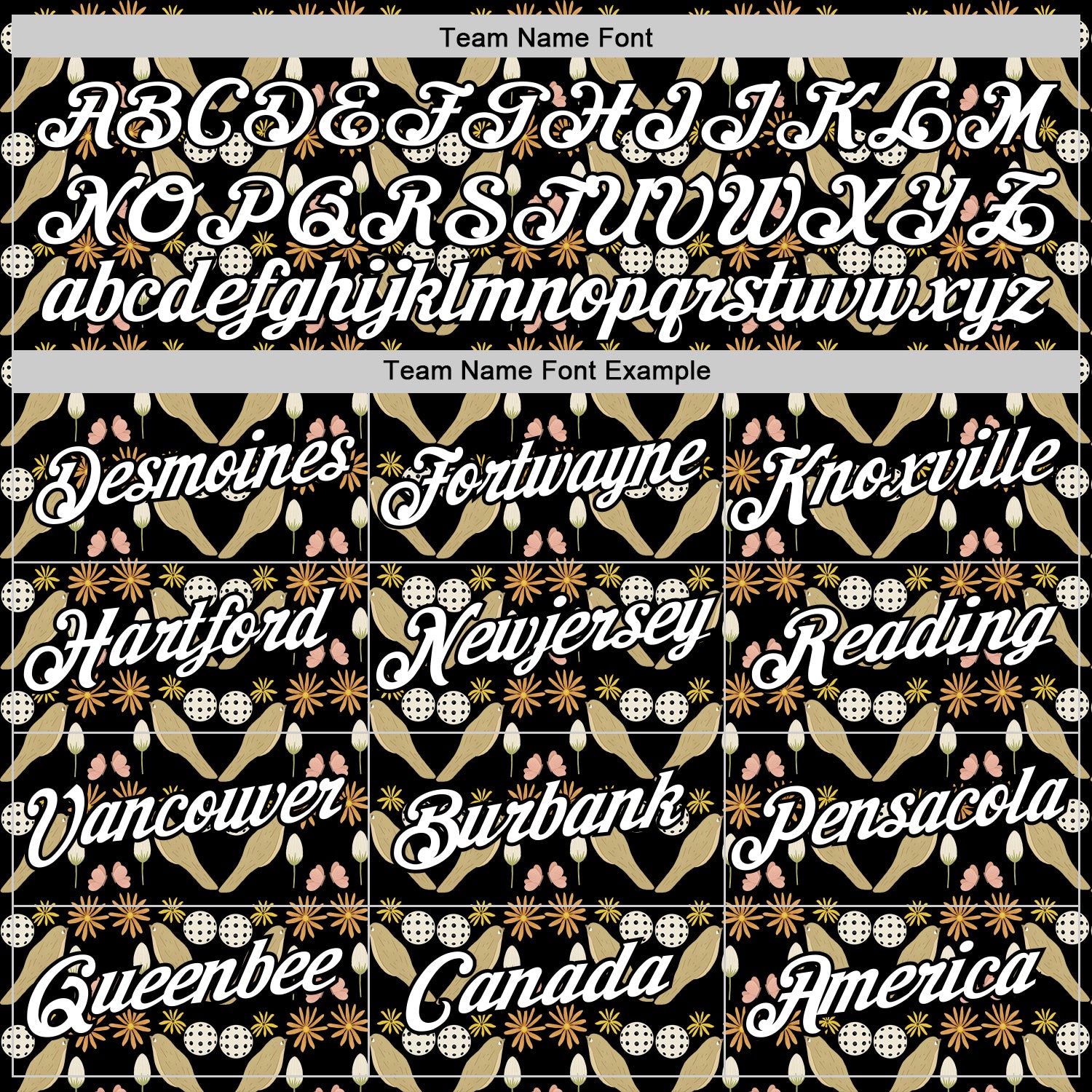 Custom Black White 3D Pickleball Paddles Balls Floral Performance T-Shirt