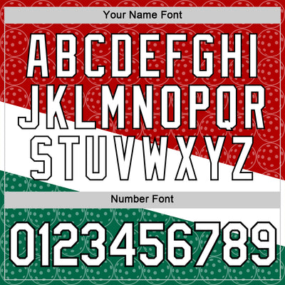 Custom Red White Green-Black 3D Pickleball Balls Performance T-Shirt