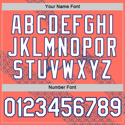 Custom Red White-Royal 3D Pickleball Paddles Balls Performance T-Shirt