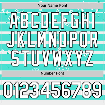 Custom Green White-Black 3D Pickleball Paddles Balls Floral Performance T-Shirt