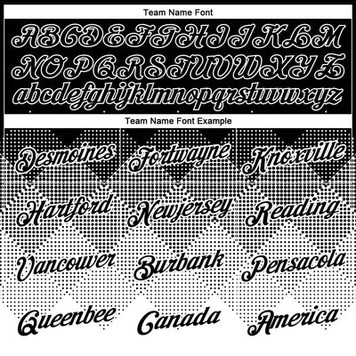 Custom Black White 3D Pattern Design Gradient Square Shapes Performance T-Shirt