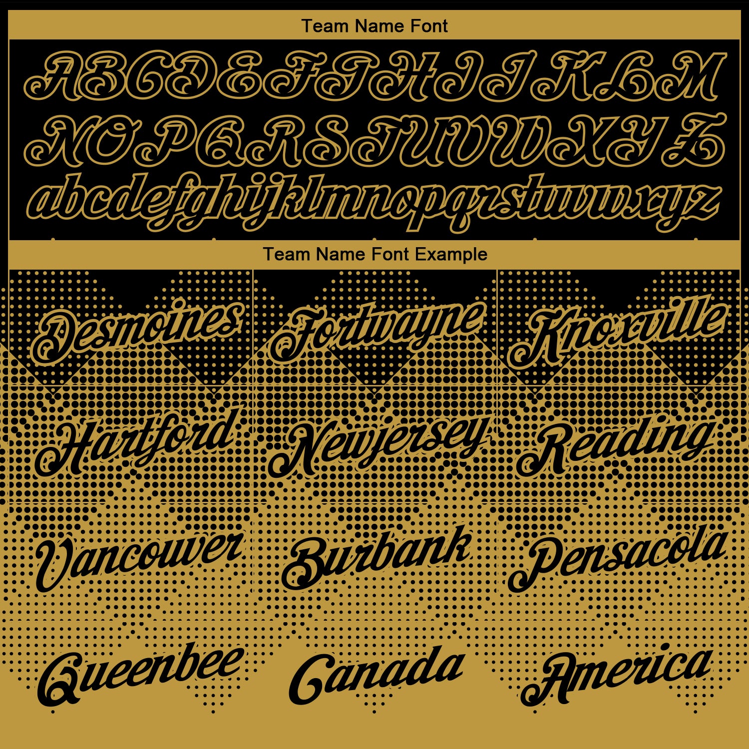 Custom Black Old Gold 3D Pattern Design Gradient Square Shapes Performance T-Shirt