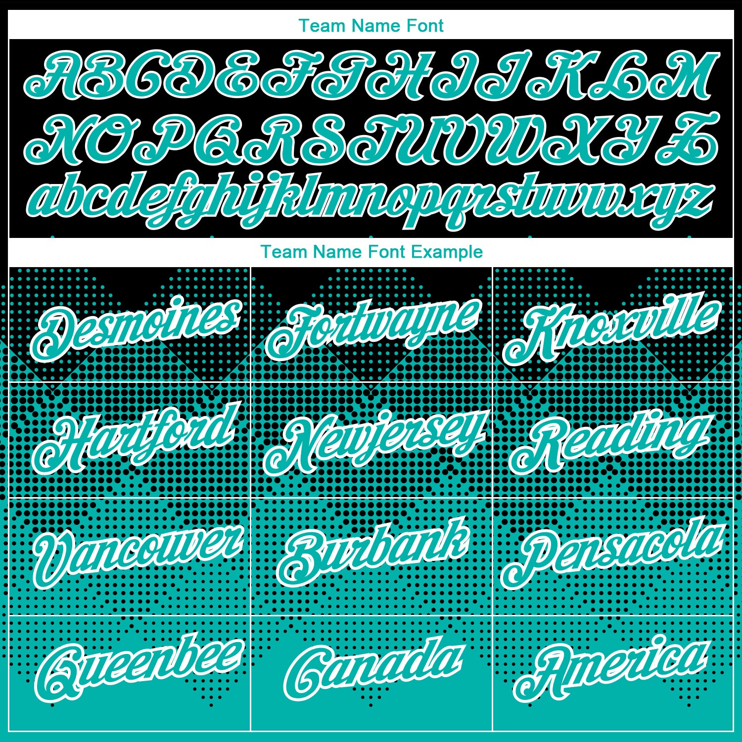 Custom Black Aqua-White 3D Pattern Design Gradient Square Shapes Performance T-Shirt