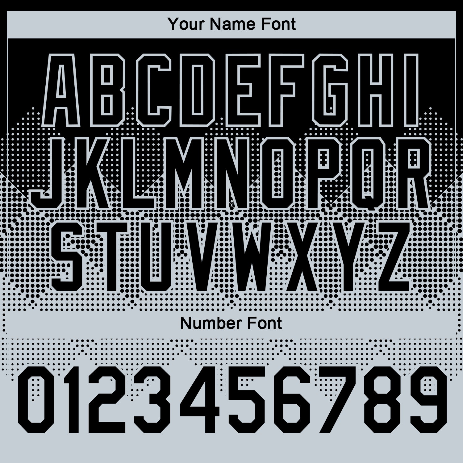 Custom Black Silver 3D Pattern Design Gradient Square Shapes Performance T-Shirt