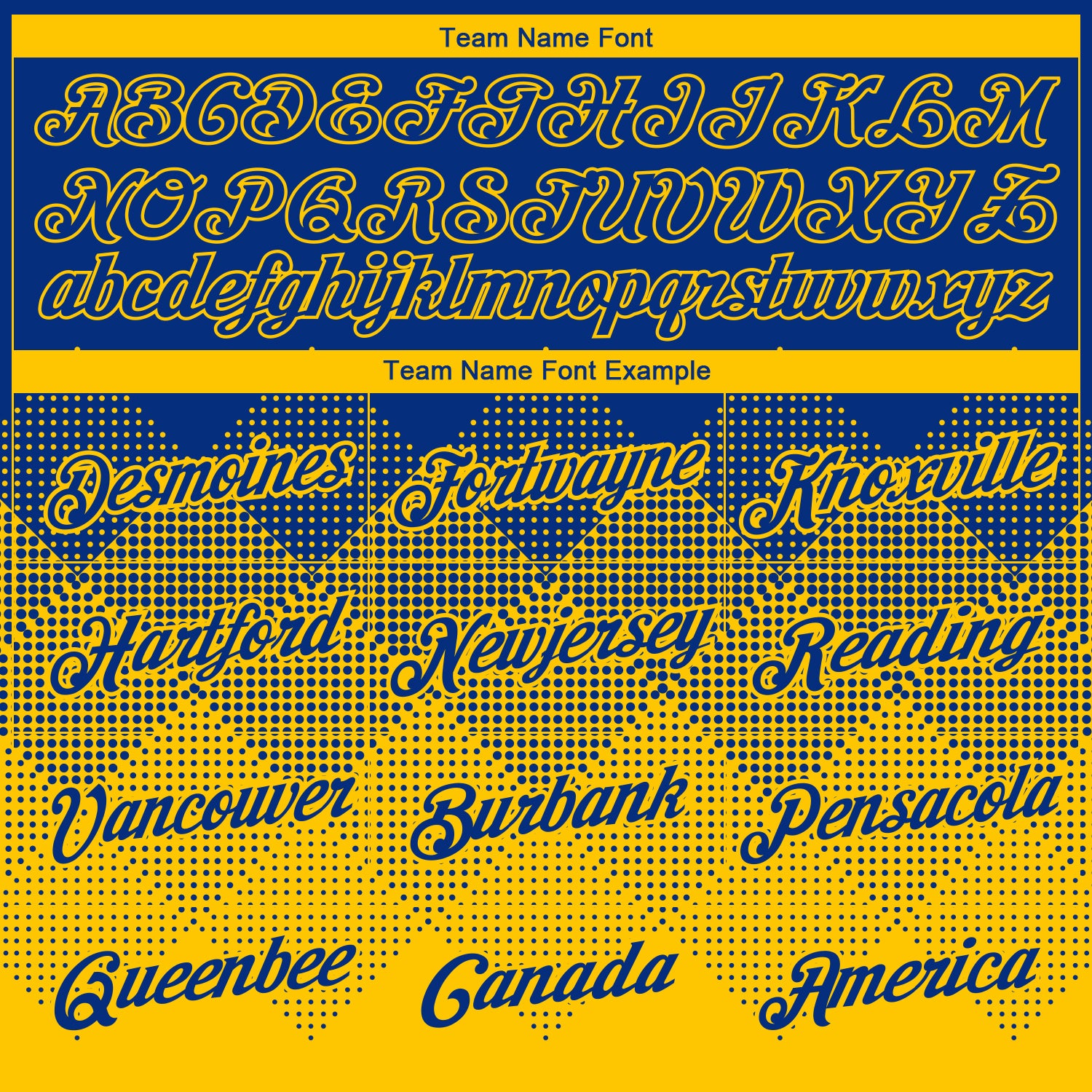 Custom Royal Yellow 3D Pattern Design Gradient Square Shapes Performance T-Shirt