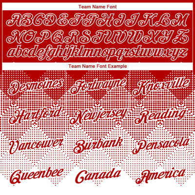 Custom Red White 3D Pattern Design Gradient Square Shapes Performance T-Shirt