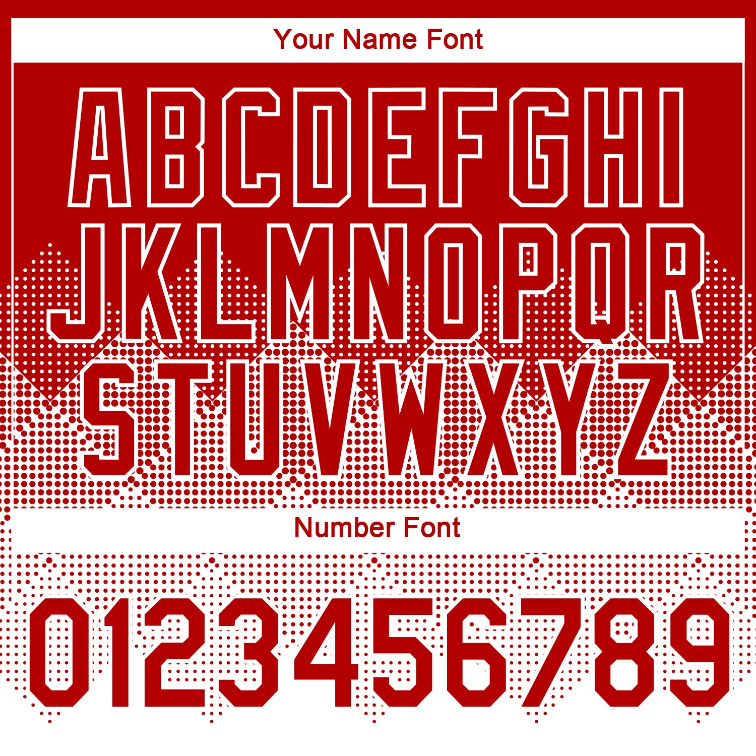 Custom Red White 3D Pattern Design Gradient Square Shapes Performance T-Shirt