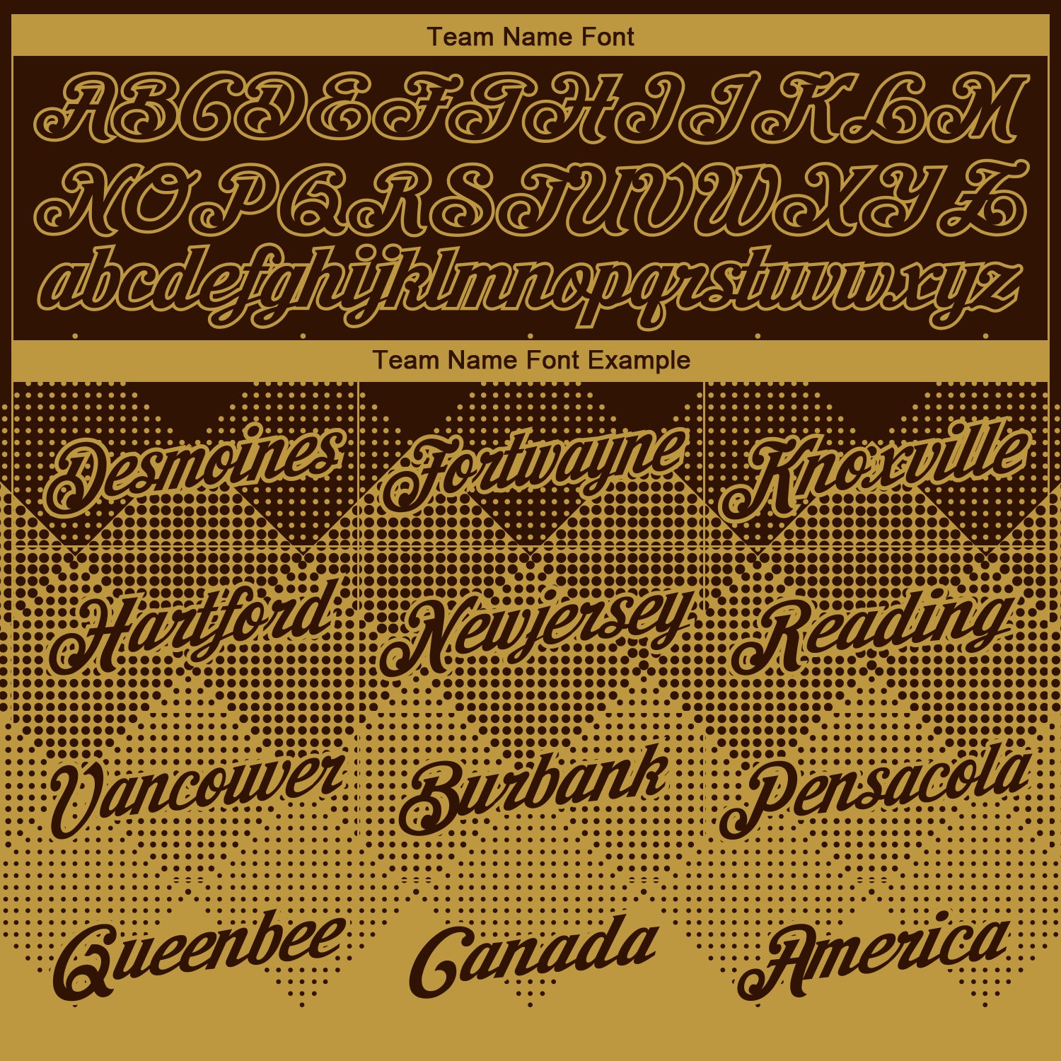 Custom Brown Old Gold 3D Pattern Design Gradient Square Shapes Performance T-Shirt