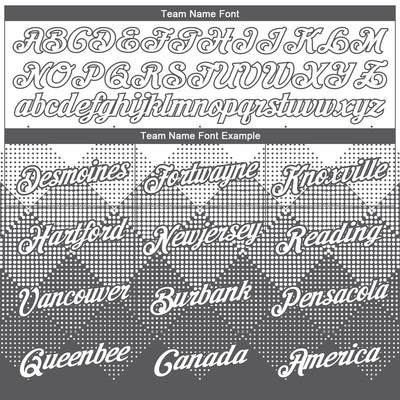 Custom White Steel Gray 3D Pattern Design Gradient Square Shapes Performance T-Shirt