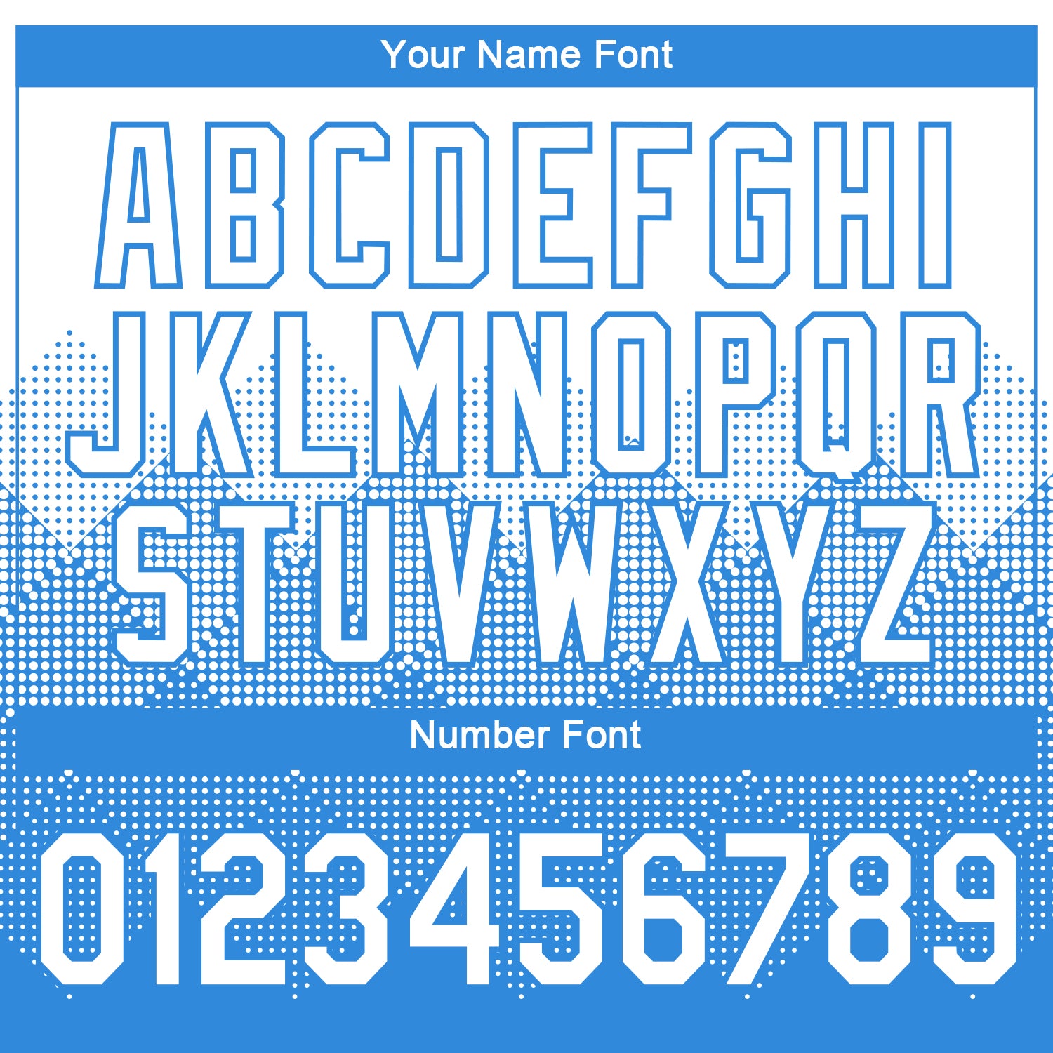 Custom White Powder Blue 3D Pattern Design Gradient Square Shapes Performance T-Shirt