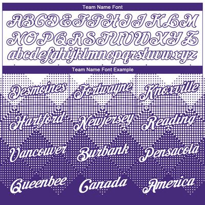 Custom White Purple 3D Pattern Design Gradient Square Shapes Performance T-Shirt