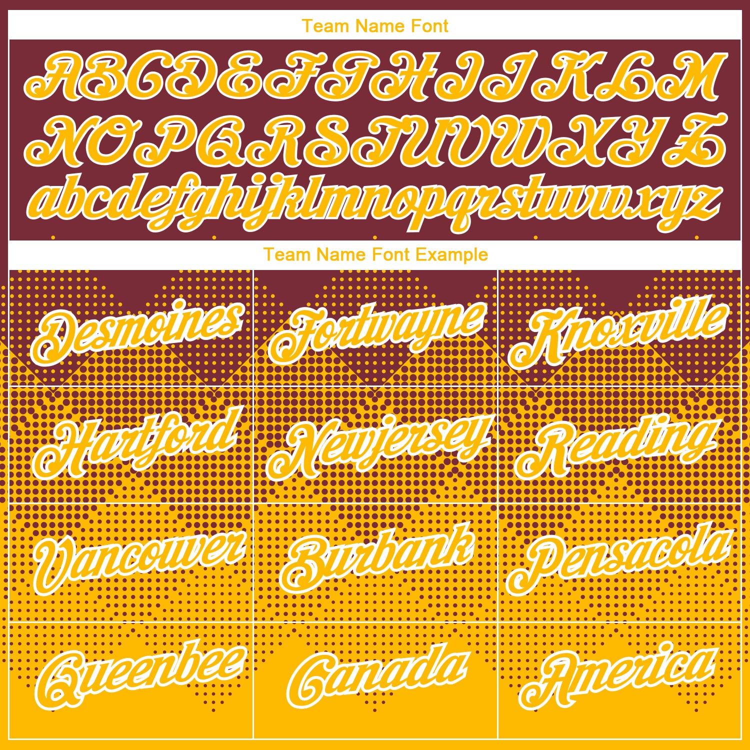 Custom Burgundy Gold-White 3D Pattern Design Gradient Square Shapes Performance T-Shirt