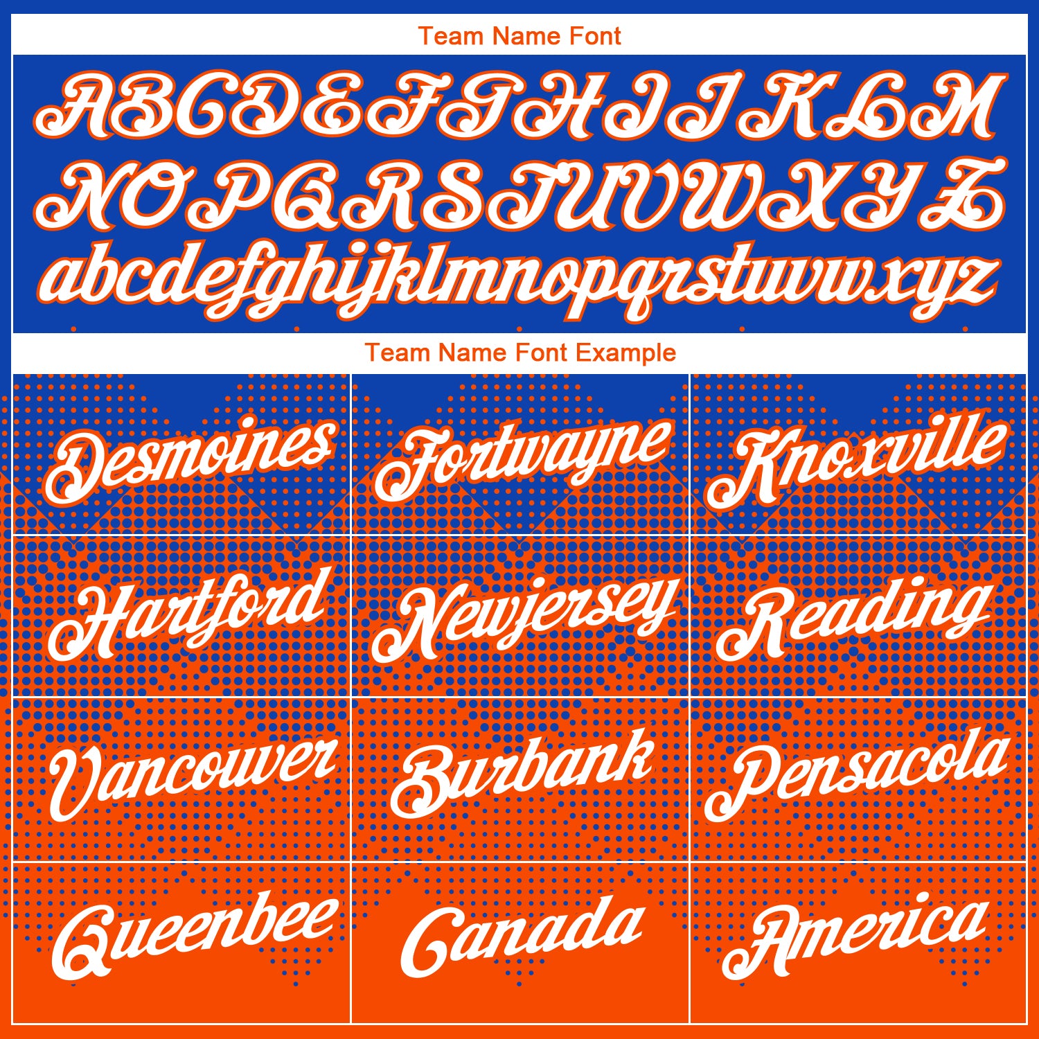 Custom Thunder Blue White-Orange 3D Pattern Design Gradient Square Shapes Performance T-Shirt