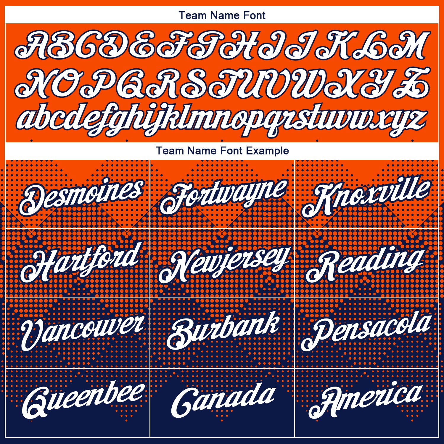 Custom Orange White-Navy 3D Pattern Design Gradient Square Shapes Performance T-Shirt