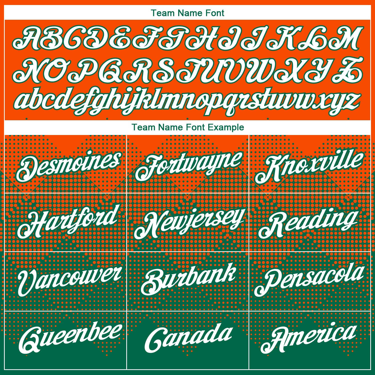 Custom Orange White-Kelly Green 3D Pattern Design Gradient Square Shapes Performance T-Shirt