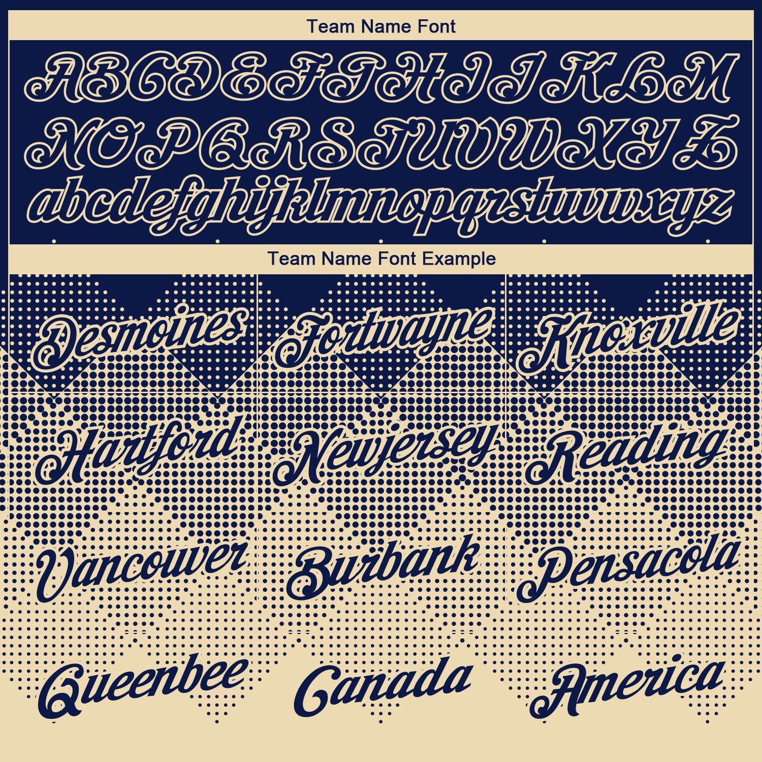 Custom Navy Cream 3D Pattern Design Gradient Square Shapes Performance T-Shirt