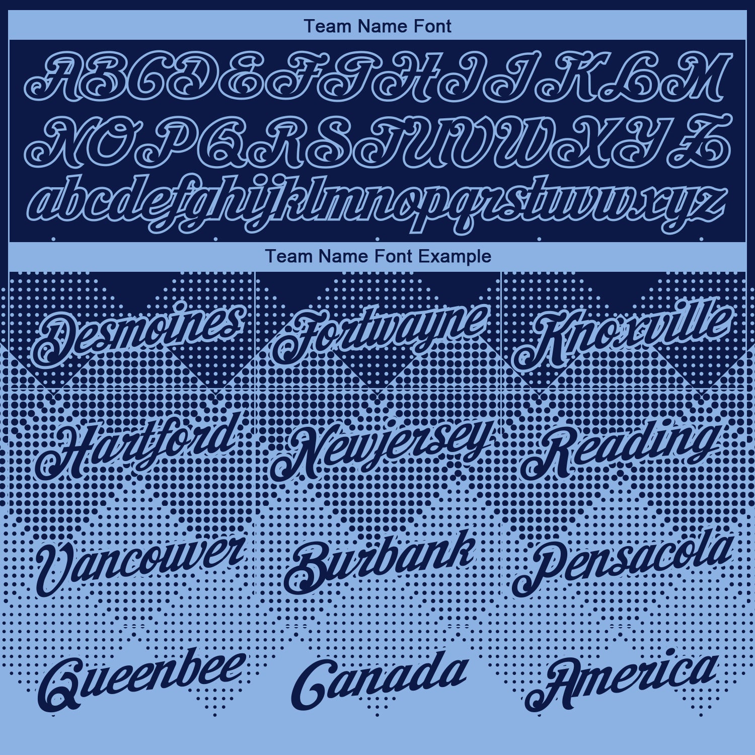 Custom Navy Light Blue 3D Pattern Design Gradient Square Shapes Performance T-Shirt