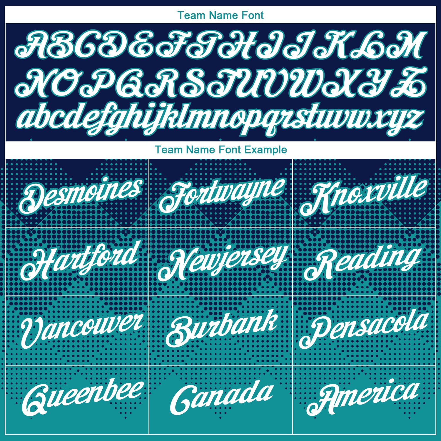 Custom Navy White-Teal 3D Pattern Design Gradient Square Shapes Performance T-Shirt