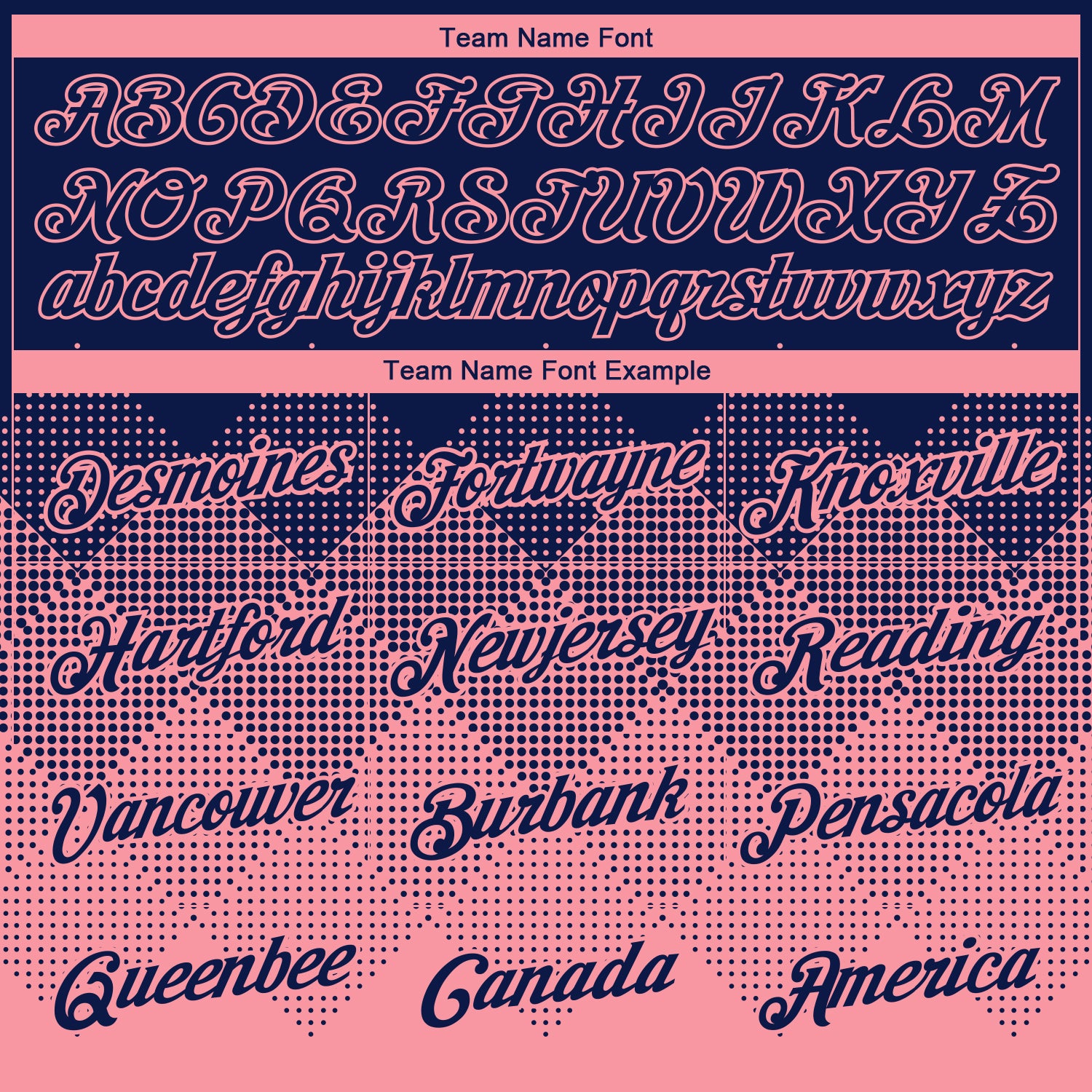 Custom Navy Medium Pink 3D Pattern Design Gradient Square Shapes Performance T-Shirt