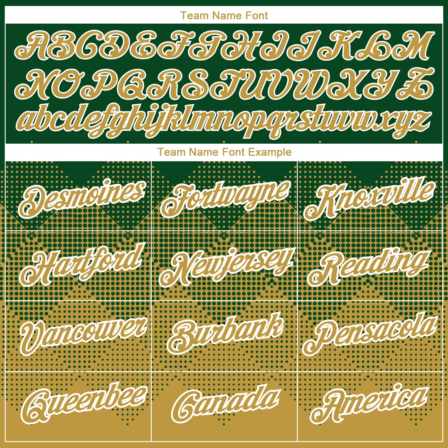 Custom Green Old Gold-White 3D Pattern Design Gradient Square Shapes Performance T-Shirt