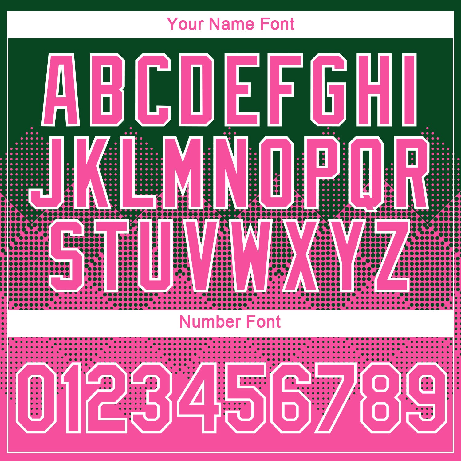 Custom Green Pink-White 3D Pattern Design Gradient Square Shapes Performance T-Shirt