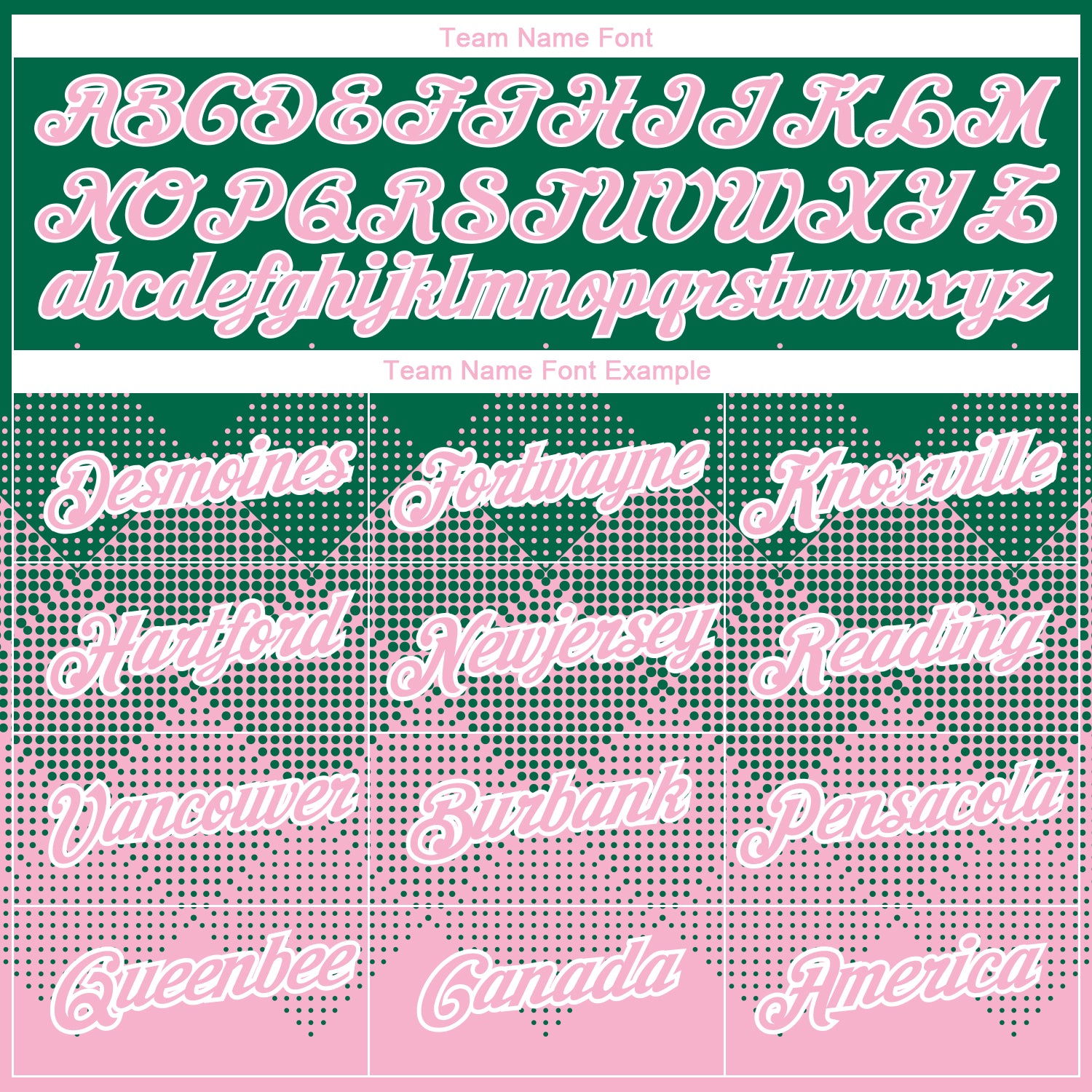 Custom Kelly Green Light Pink-White 3D Pattern Design Gradient Square Shapes Performance T-Shirt