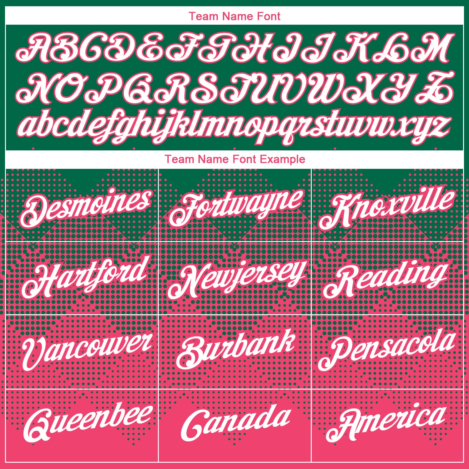 Custom Kelly Green White-Neon Pink 3D Pattern Design Gradient Square Shapes Performance T-Shirt