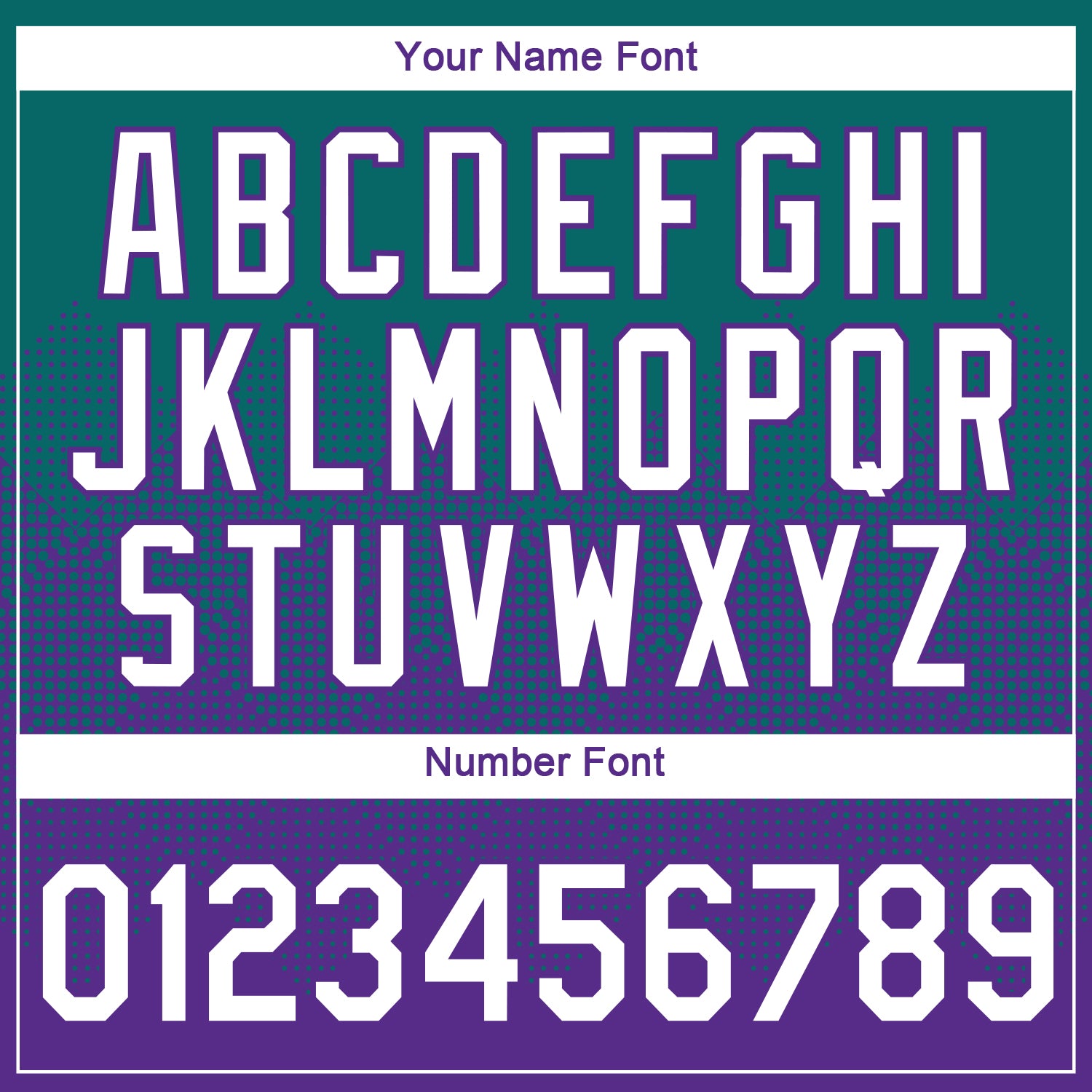 Custom Teal White-Purple 3D Pattern Design Gradient Square Shapes Performance T-Shirt