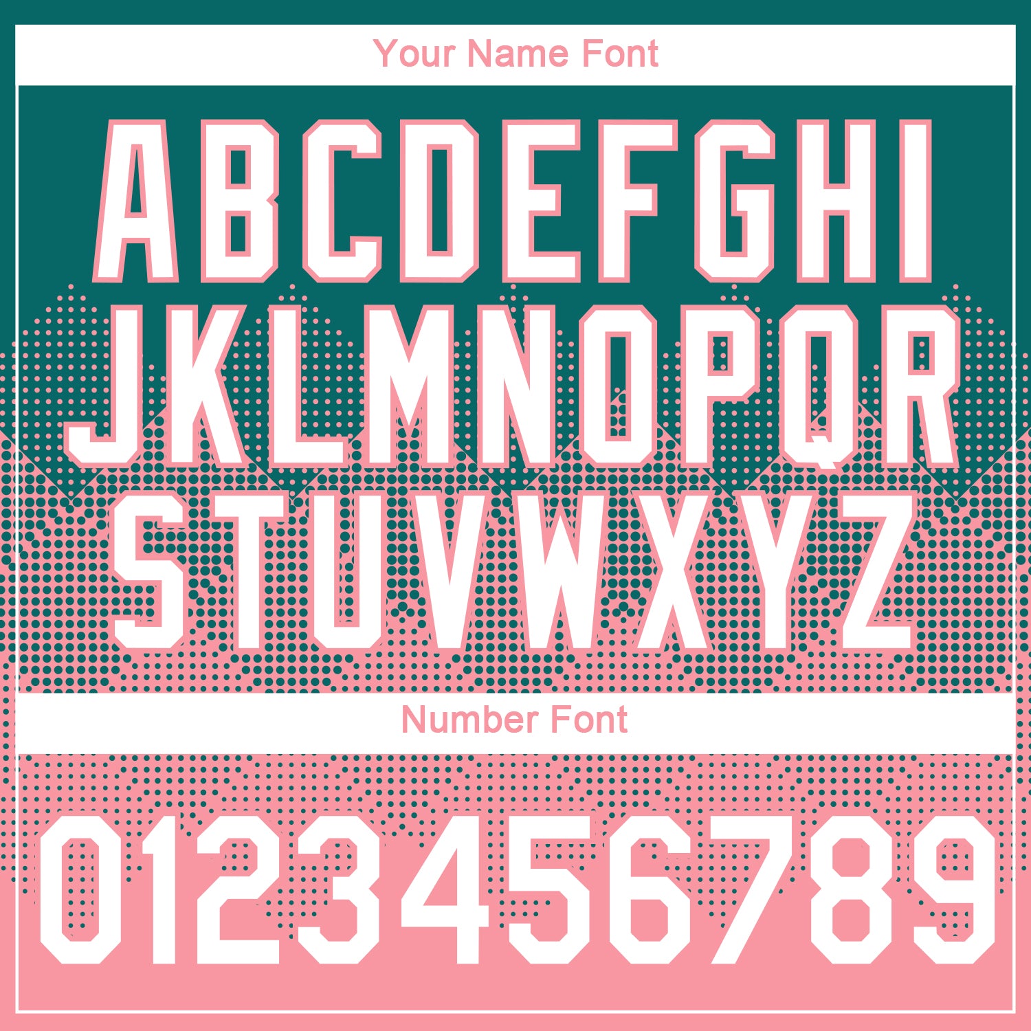 Custom Teal White-Medium Pink 3D Pattern Design Gradient Square Shapes Performance T-Shirt