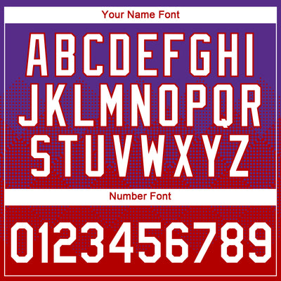 Custom Purple White-Red 3D Pattern Design Gradient Square Shapes Performance T-Shirt