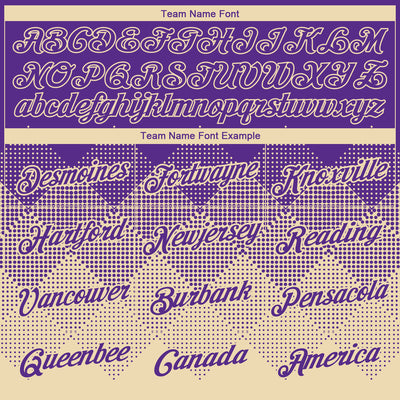 Custom Purple Cream 3D Pattern Design Gradient Square Shapes Performance T-Shirt